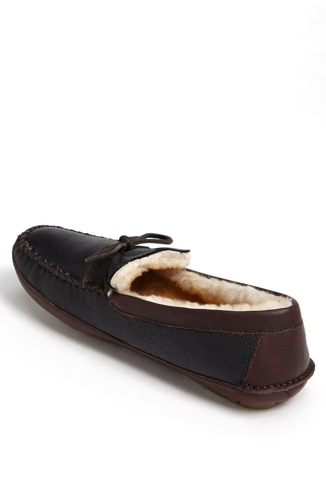 'Polson' Slipper, Alternate, color, BLACK ELK