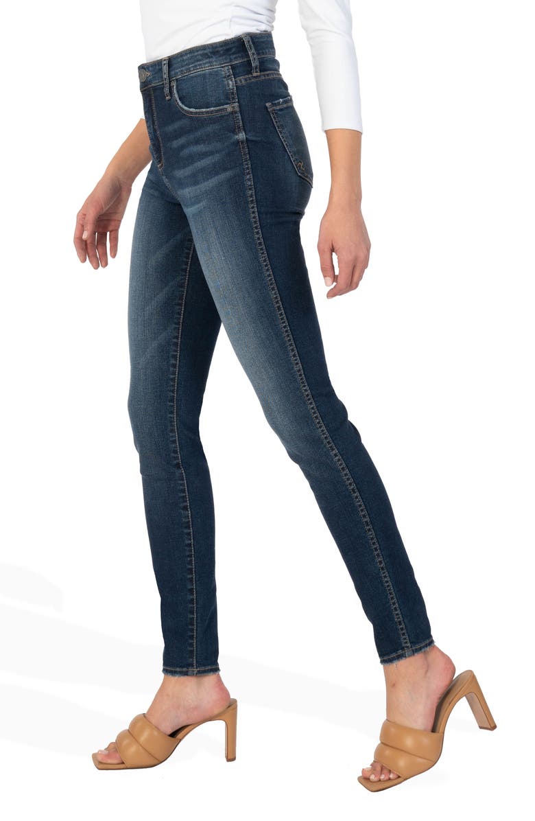 KUT from the Kloth Mia Fab Ab High Waist Toothpick Skinny Jeans, Alternate, color, 