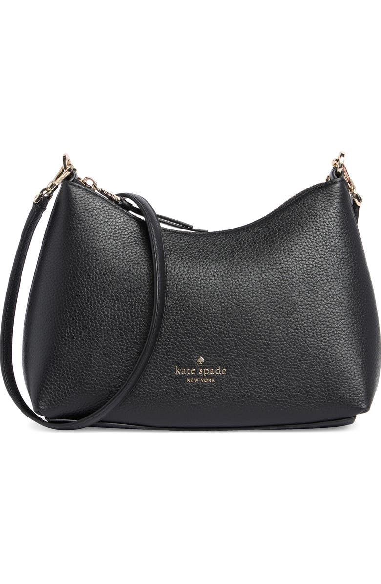 Kate Spade New York zippy convertible crossbody bag, Main, color, Black