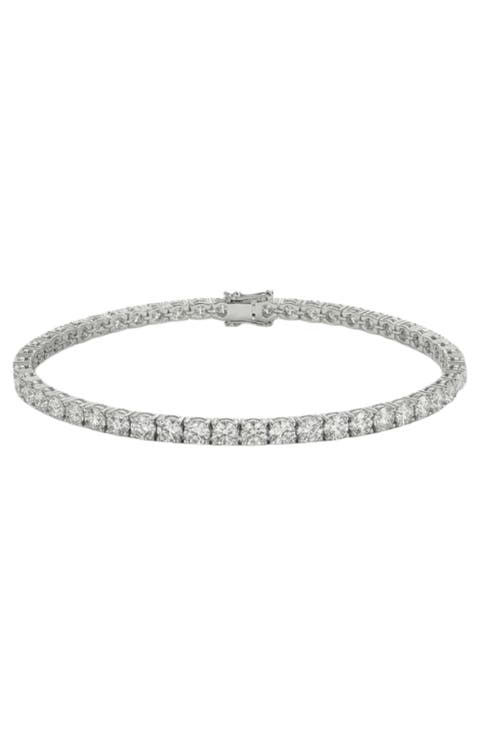 The Thin Essential Cubic Zirconia Tennis Bracelet