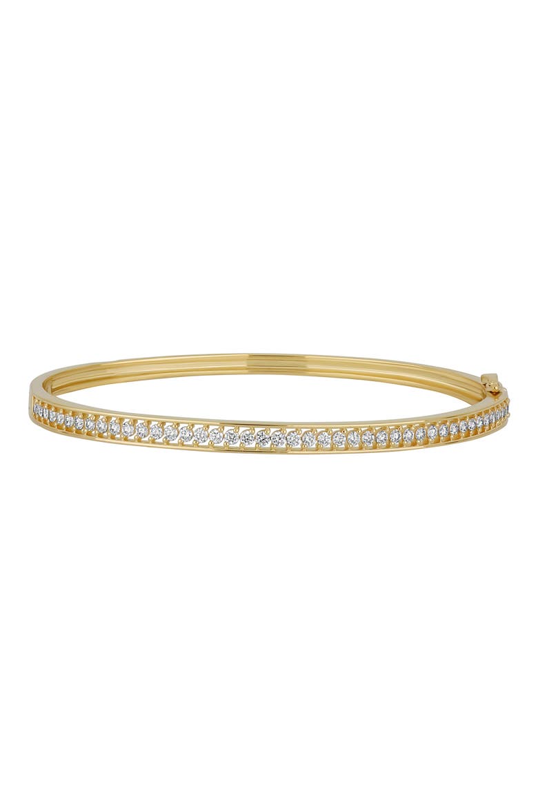 Kiera Diamond Bangle (Nordstrom Exclusive), Main, color, 18K YELLOW GOLD