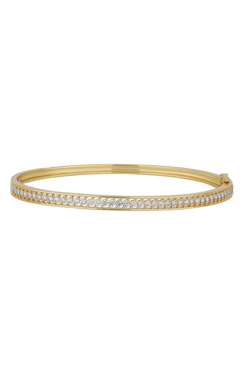 Bony Levy Kiera Diamond Bangle, Main, color, 18K Yellow Gold