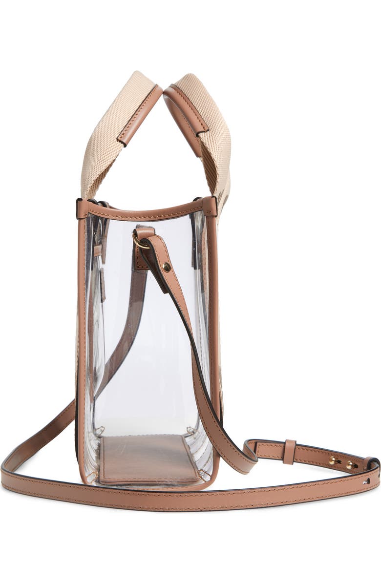 Chloé Small Woody Jelly & Leather Tote Bag, Alternate, color,