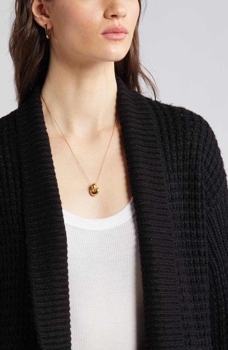 Caslon<sup>®</sup> Oversize Open Front Waffle Knit Cardigan, Alternate, color,