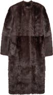 TOTEME Silky Genuine Shearling Coat