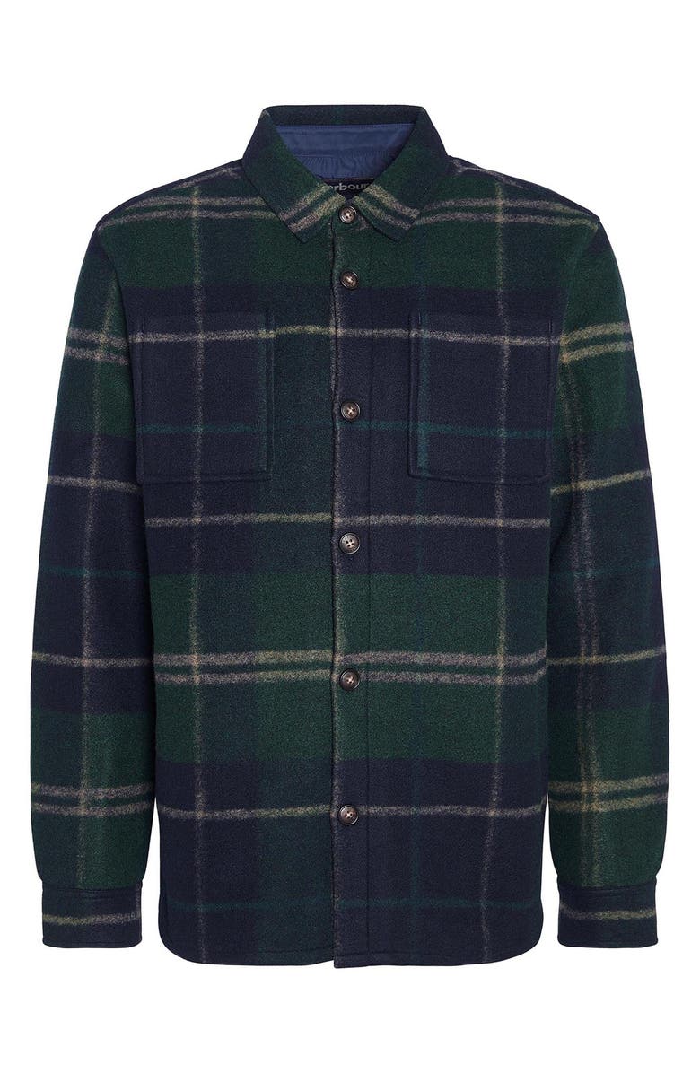 Barbour Chapter Plaid Overshirt, Alternate, color, 