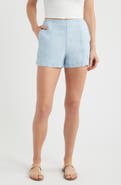 Bella Dahl Smocked Back Seam Shorts