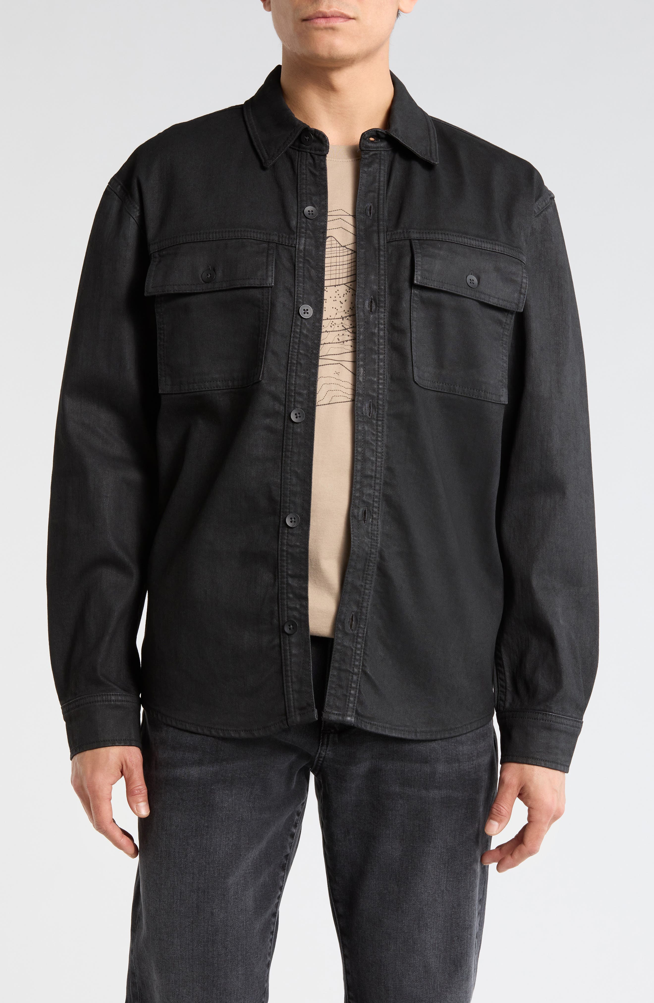 AG Elias Coated Shirt Jacket
