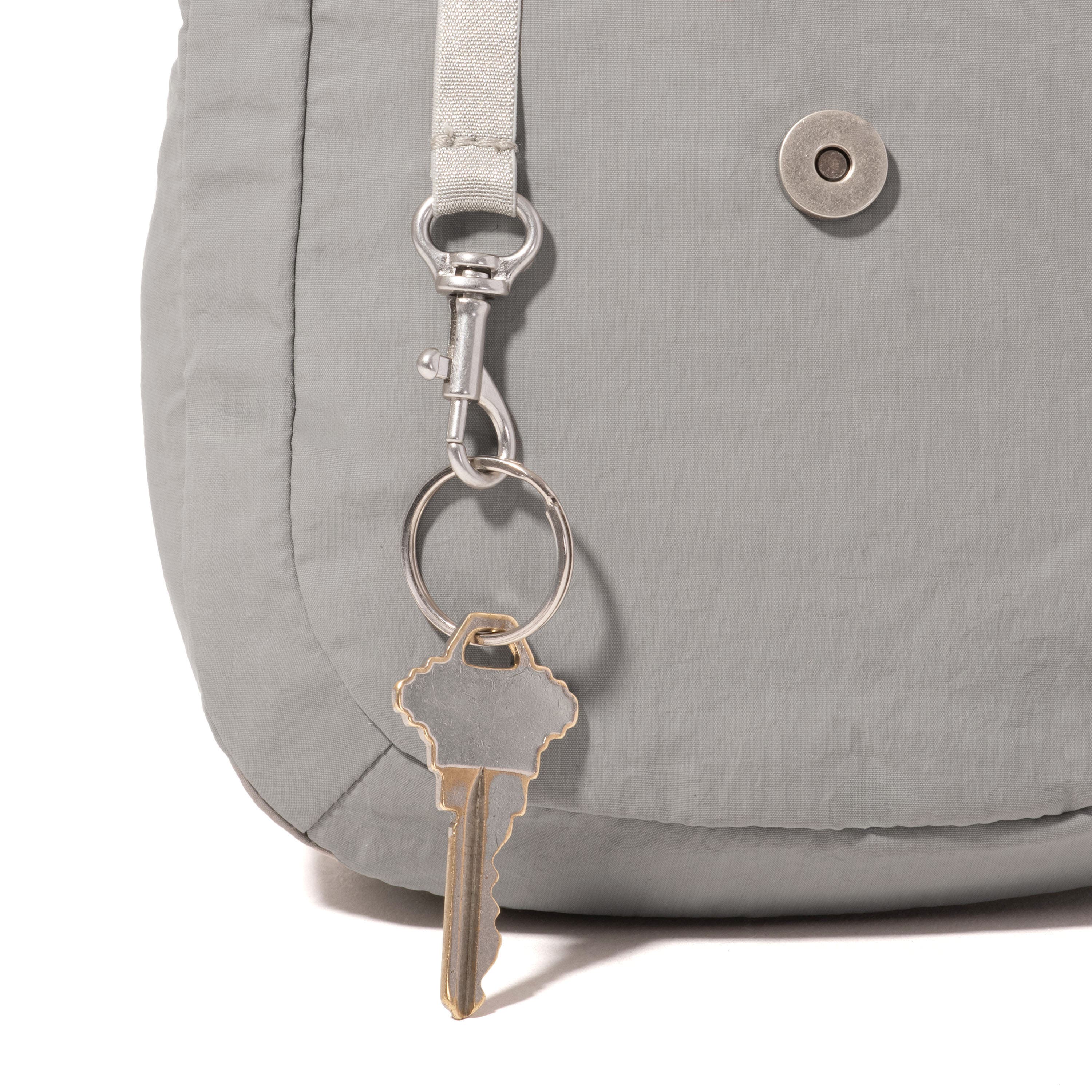BAGGALLINI Swift Flap Mini Crossbody, Alternate, color, B-Lite Silver Sand