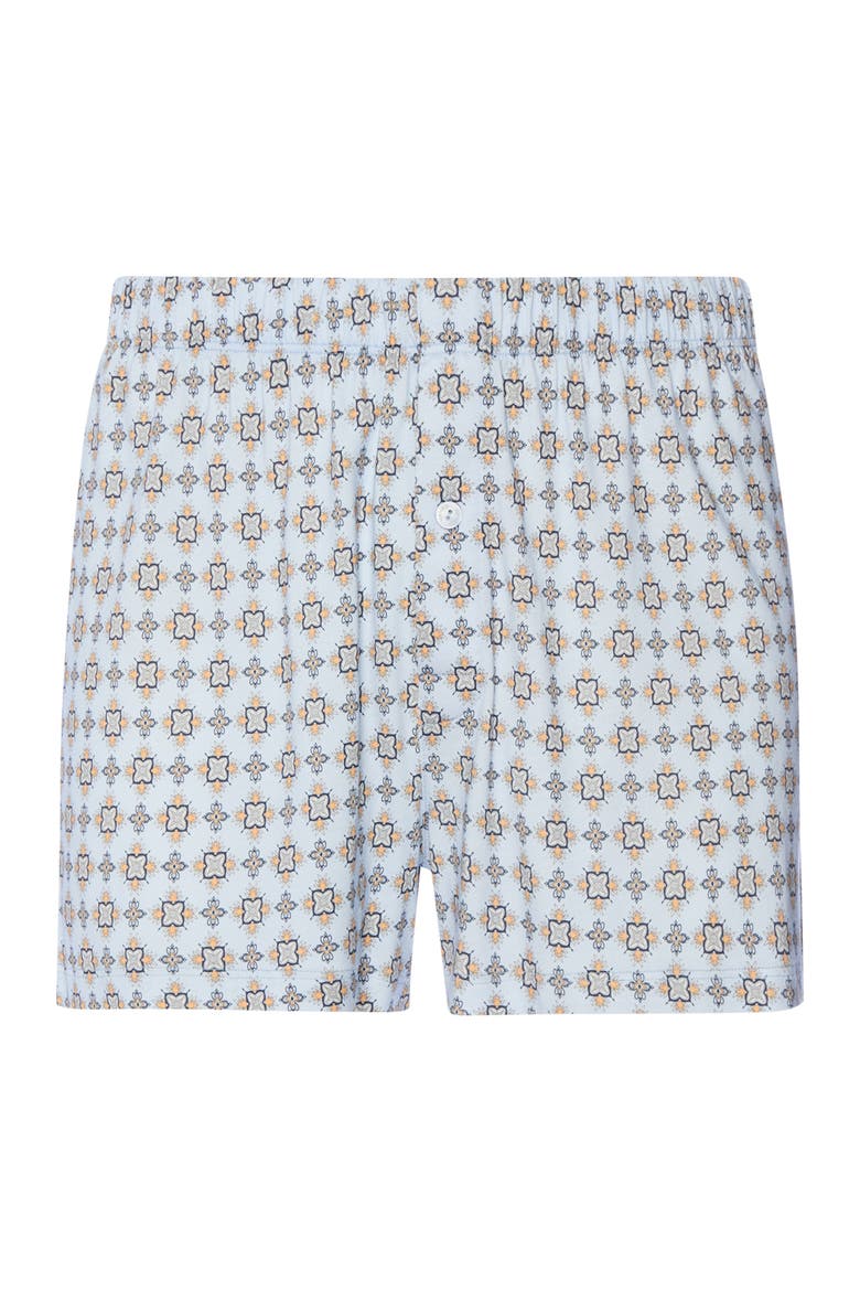 Fancy Jersey Cotton and TENCEL Boxers, Alternate, color, Pumpkin Ornaments