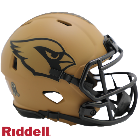 Arizona Cardinals 2023 NFL Salute to Service Riddell Speed Mini Helmet