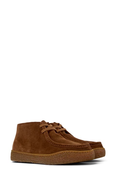 Peu Terreno Leather Wallabee Boot