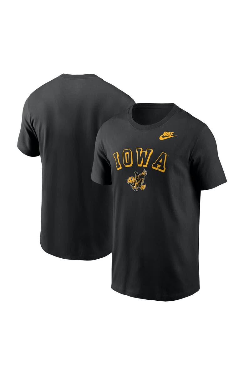 Nike Men's Nike Black Iowa Hawkeyes Legacy Nickname T-Shirt, Alternate, color, Black