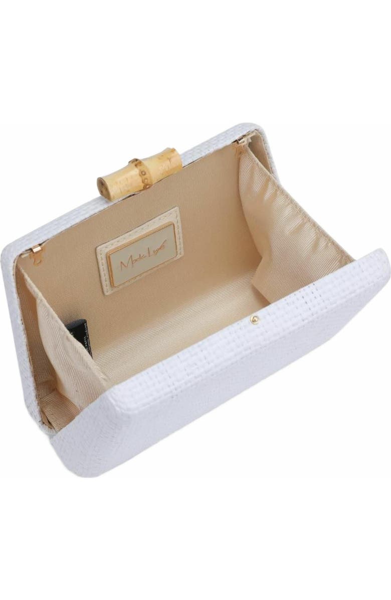 MODA LUXE Melina Evening Bag, Alternate, color, White
