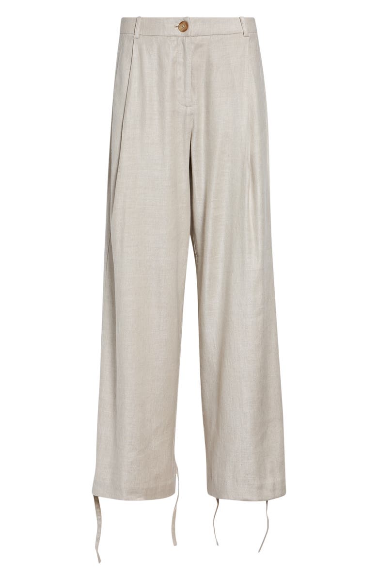 Toccin Elowen Wide Leg Linen Blend Pants, Alternate, color,