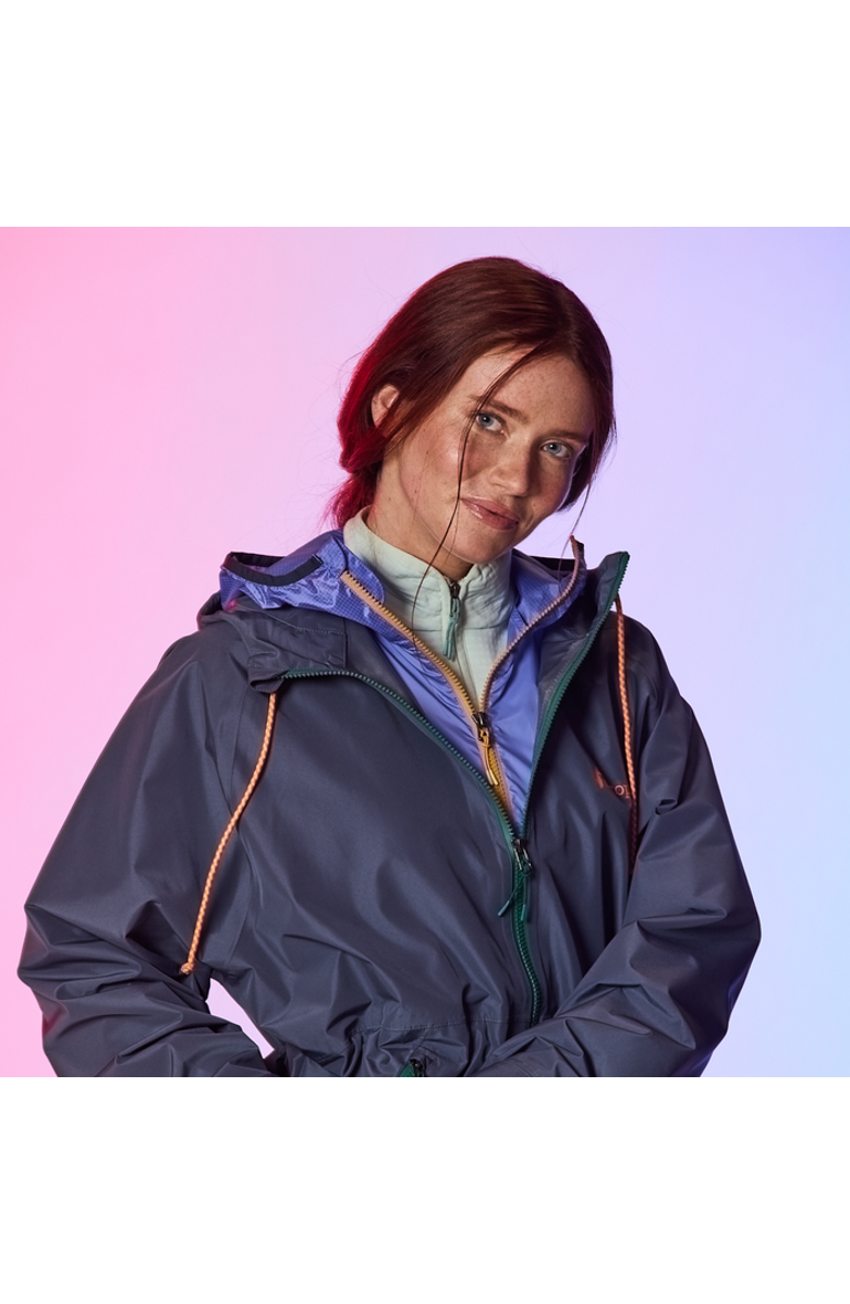 Cotopaxi Contiguo Rain Poncho - Unisex, Alternate, color, Navy