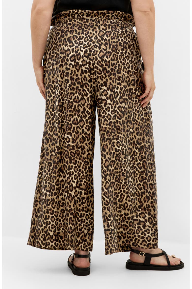 Resort Print Pants, Alternate, color, LEOPARD