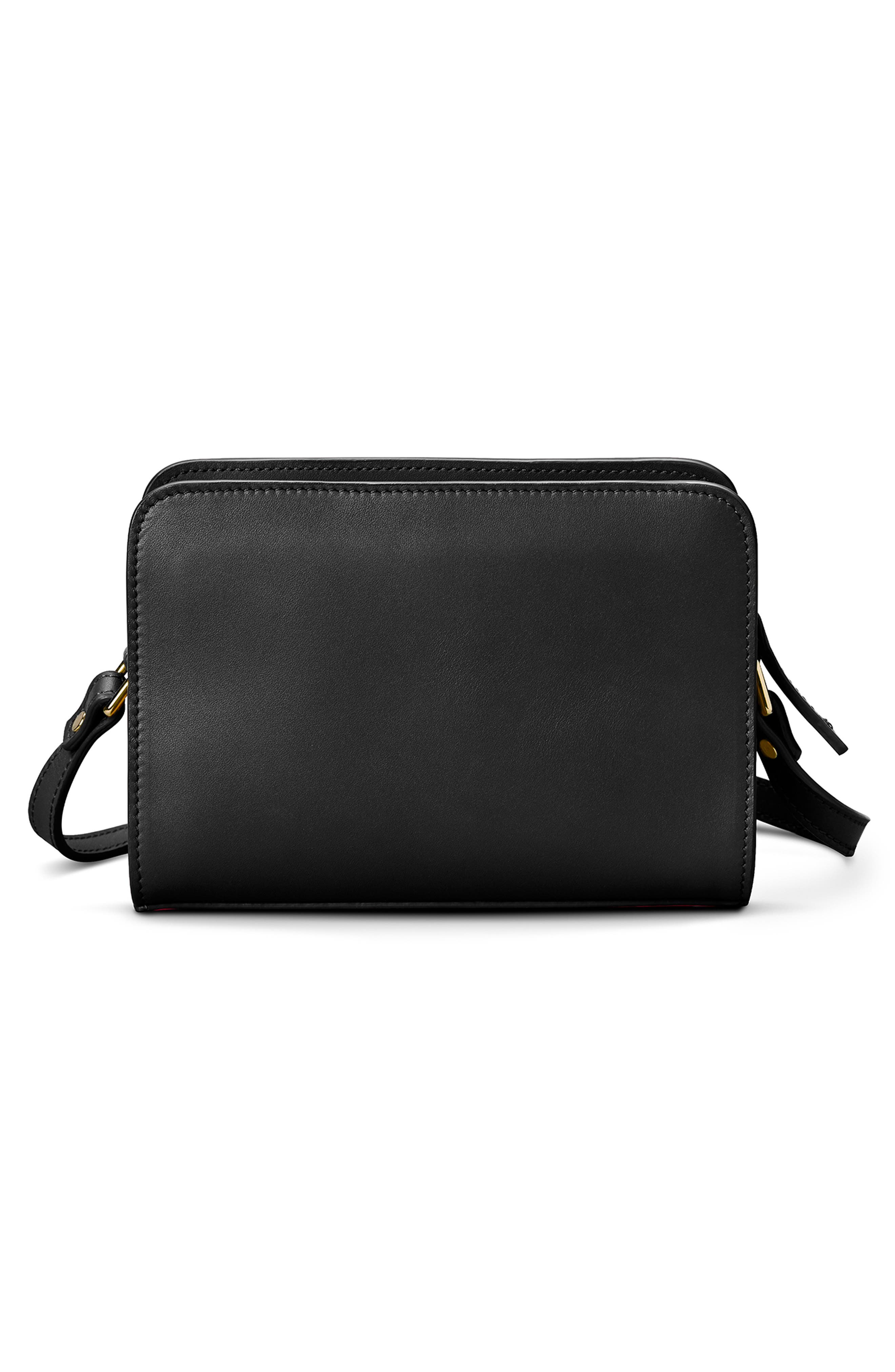 Shinola Mini Leather Crossbody Bag, Alternate, color, 