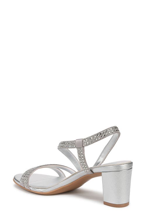 Naturalizer Vanessa Slingback Sandal In Silver