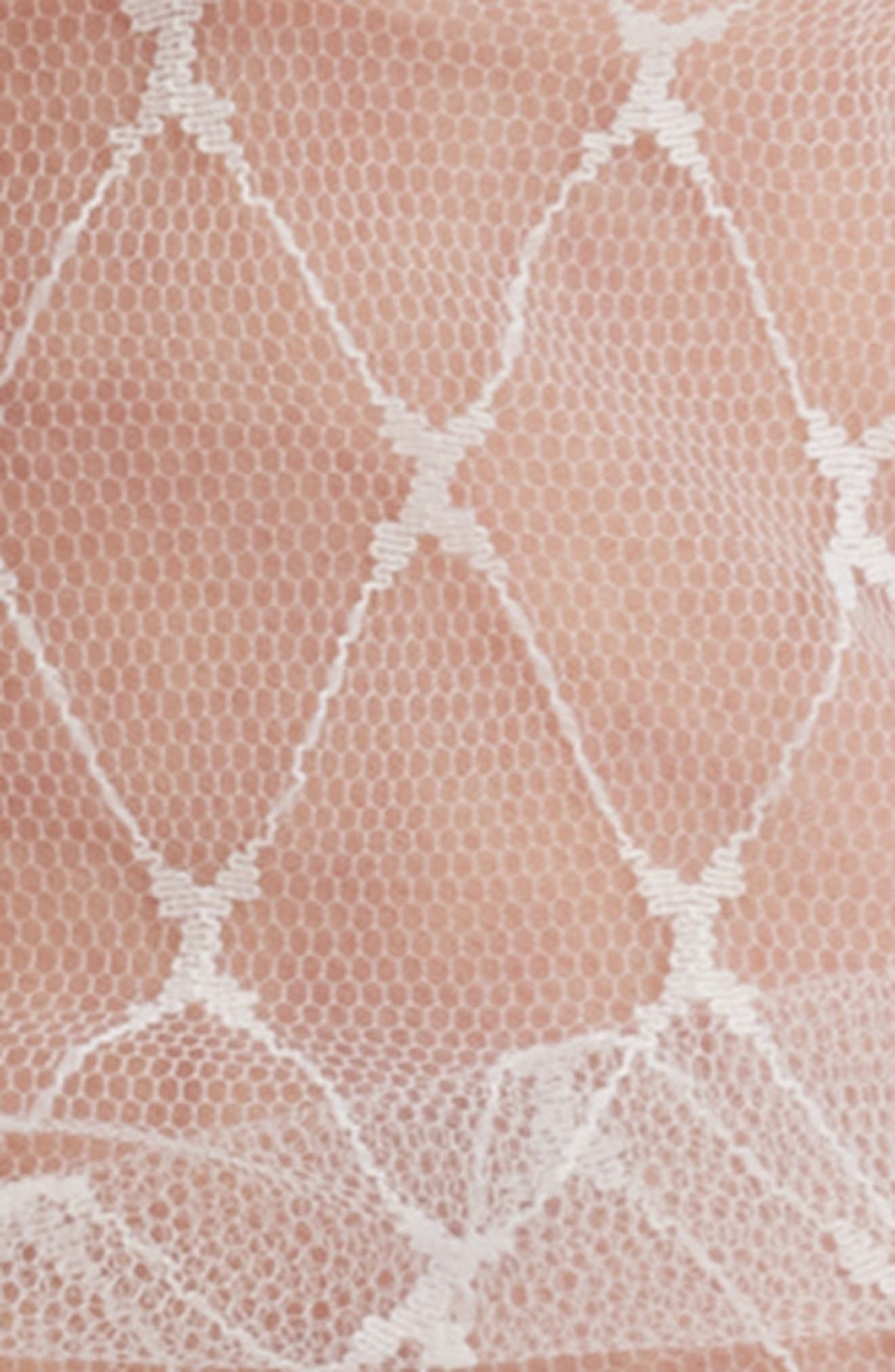 Crystal Sheer Tulle Crew Socks - image 4
