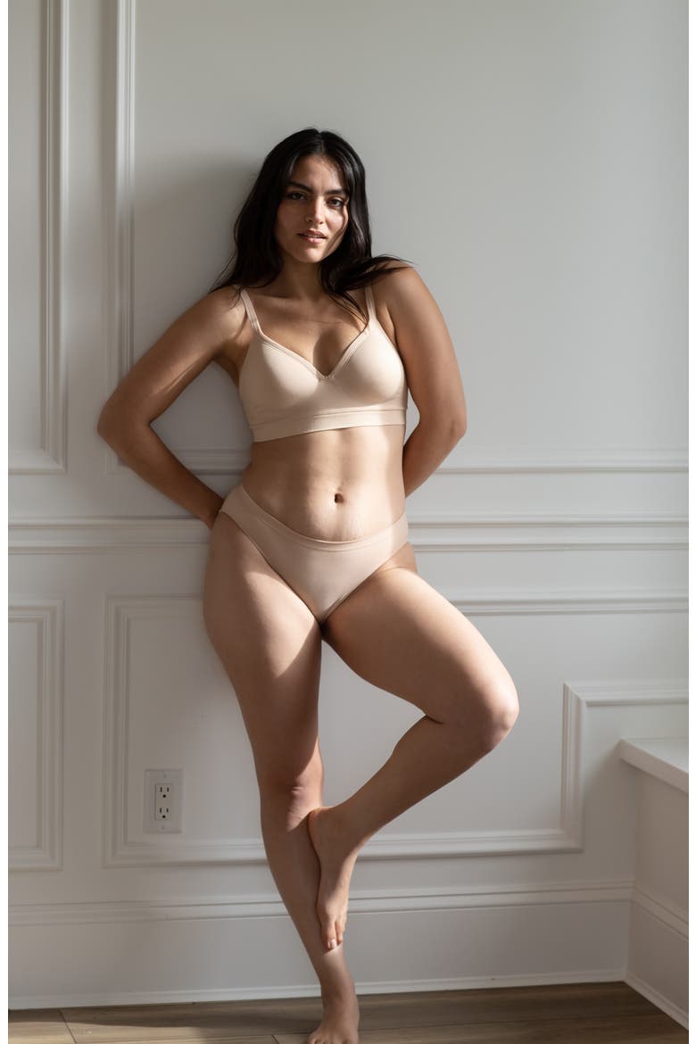Muse Wireless Everyday Bra, Alternate, color, BLACK
