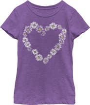 Lost Gods Girl's Lost Gods Daisy Heart Graphic T-Shirt