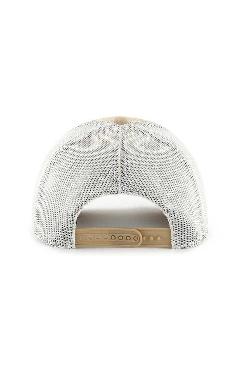 '47 Men's '47 Khaki Philadelphia Phillies Ridgewood Trucker Adjustable Hats, Alternate, color, 