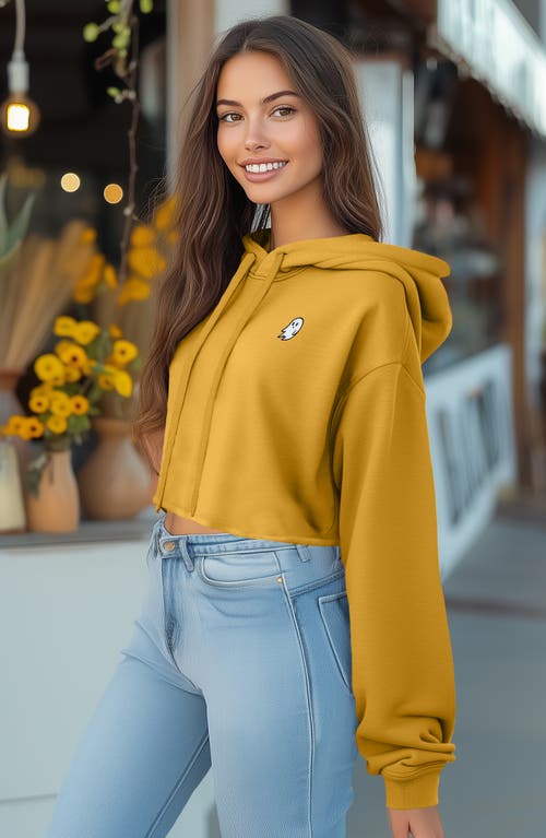 DALIX DALIX WOMENS GHOST CROPPED HOODIE 