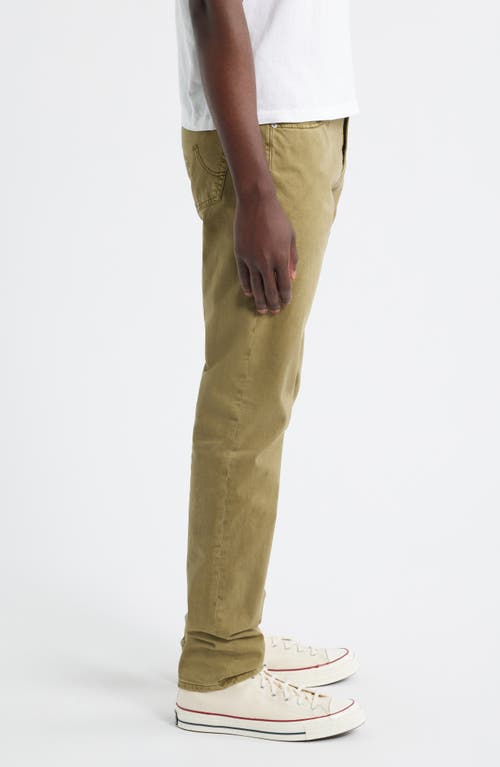 Ag Tellis Stretch Sateen Modern Slim Pants In Green