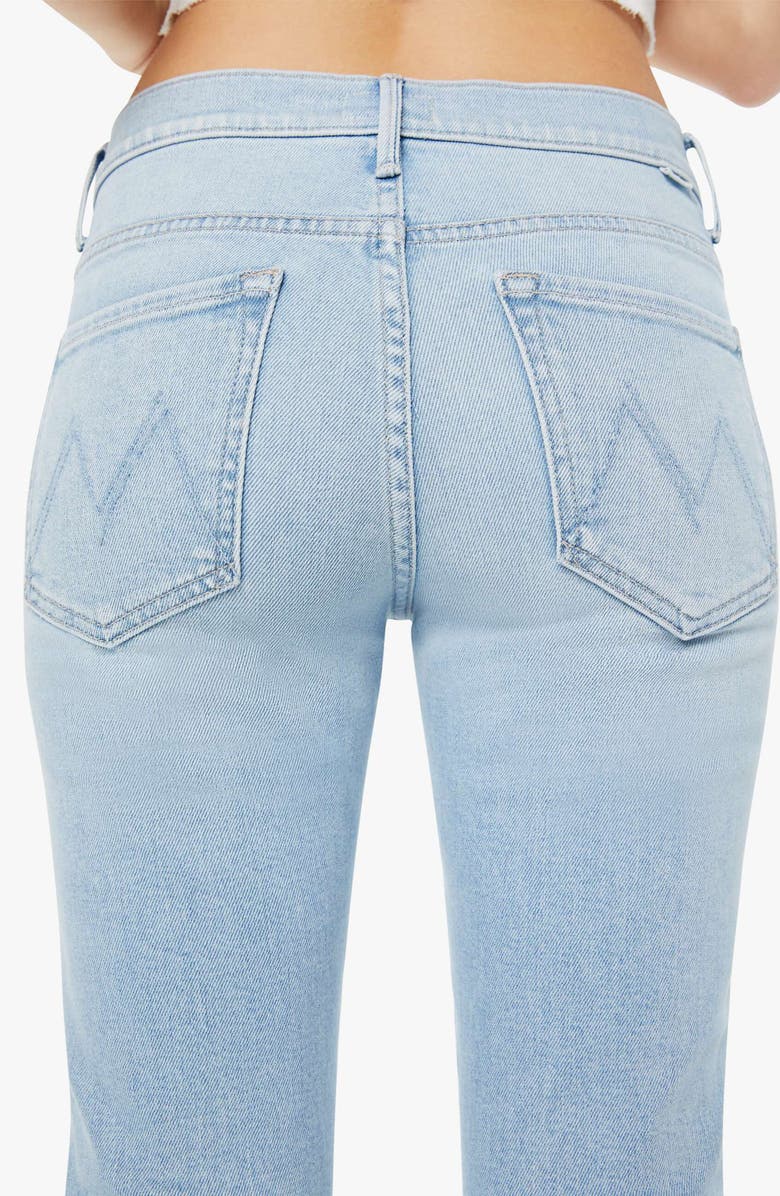 MOTHER Lil Insider Sneak Bootcut Jeans, Alternate, color,