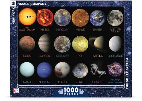 The Solar System 1000 Piece Puzzle