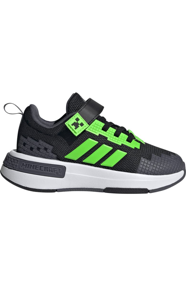 adidas Kids' Minecraft Sneaker, Alternate, color, Black/ White/ Aurora