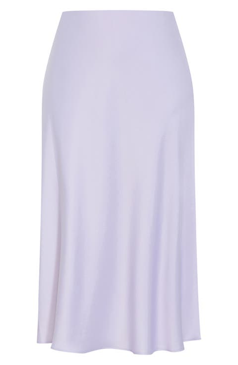 Miranda A-Line Midi Skirt (Plus)