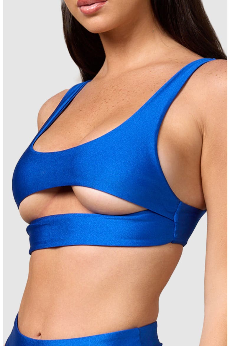Lucky Bikini Top, Alternate, color, Cobalt