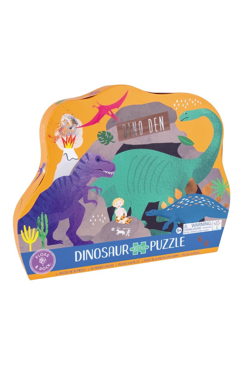 Dino Den Jigsaw Puzzle, Main, color, MULTI