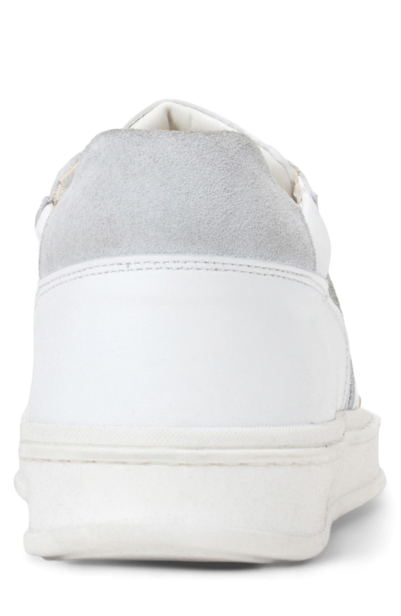 Ponza Sneaker, Alternate, color, WHITE/ ICE SUEDE