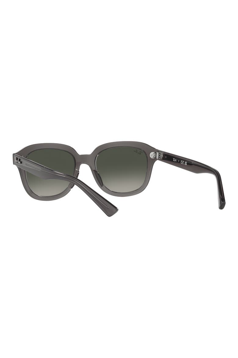 Erik 53mm Gradient Square Sunglasses, Alternate, color, GRAD GREY