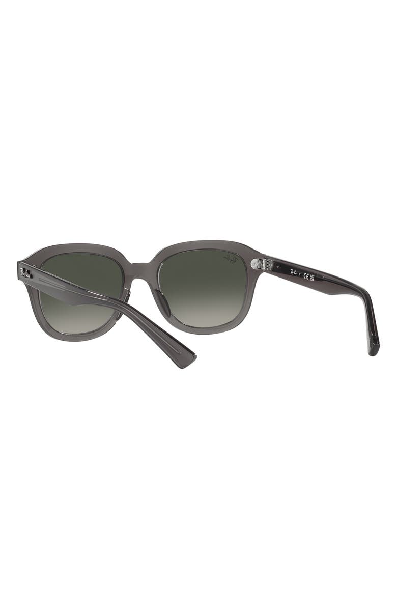 Ray-Ban Erik 51mm Gradient Square Sunglasses, Alternate, color, Grad Grey