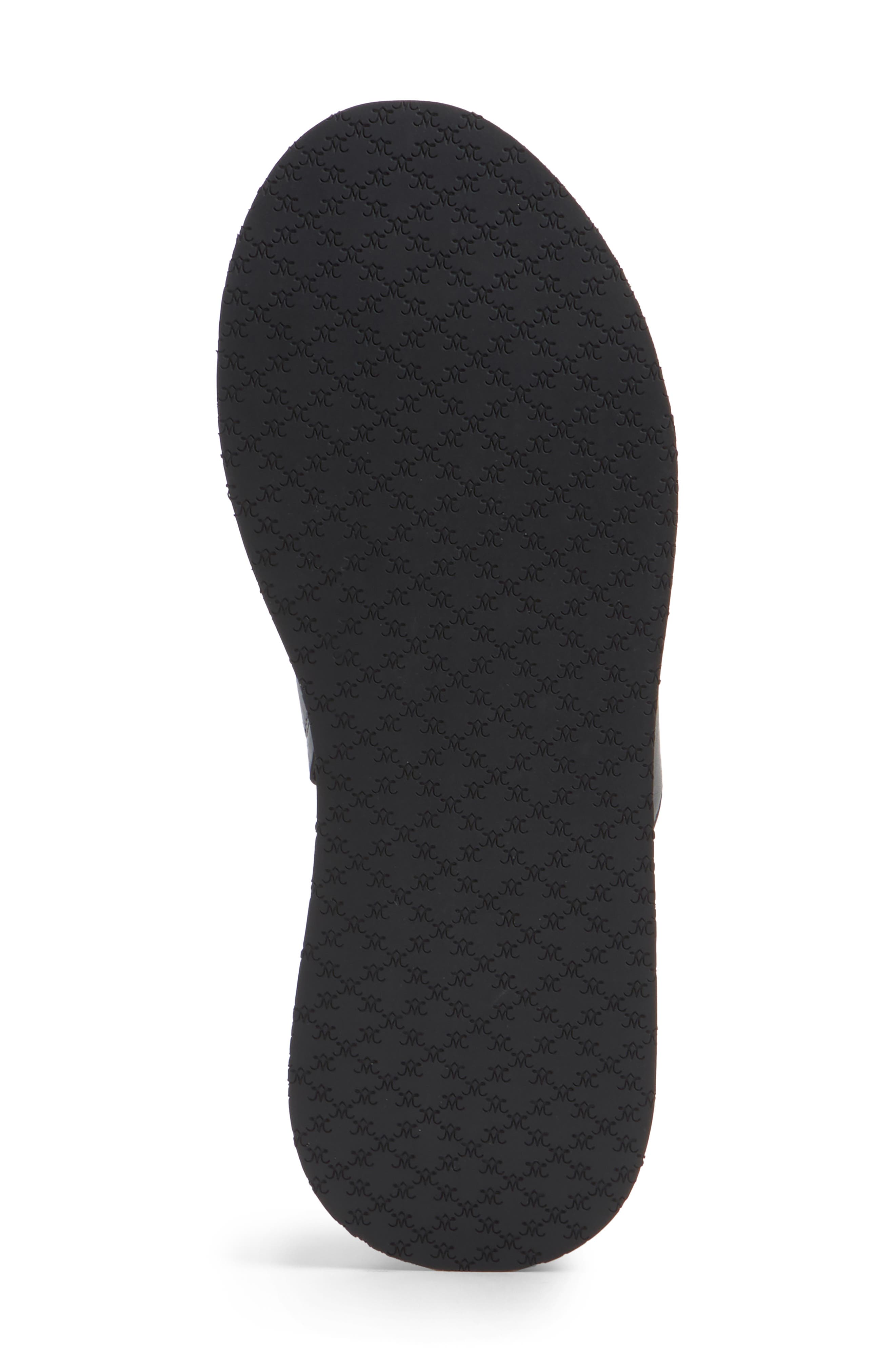 Colleen Wedge Sandal, Alternate, color, BLACK GLOVE LEATHER