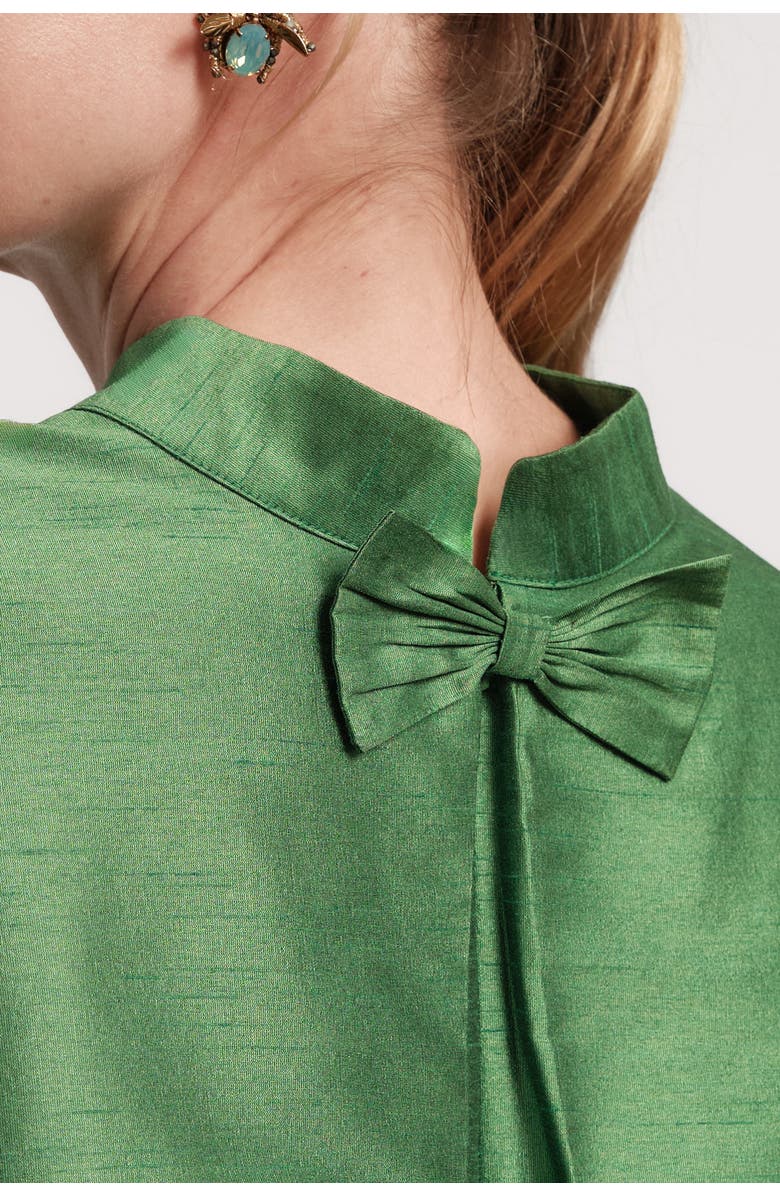 Frances Valentine Diplomat Mini Dress Sleeveless, Alternate, color, Green