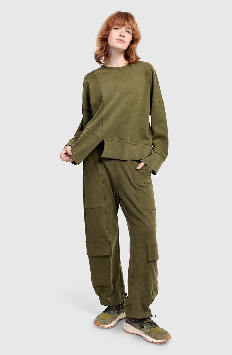 Alembika Cargo Sweatpants, Alternate, color, 