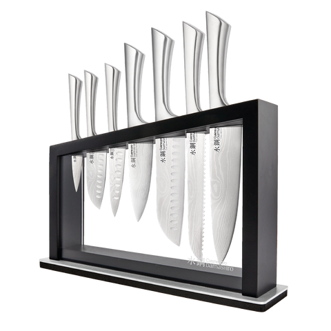 Damashiro® 8-Piece Satori Knife Block