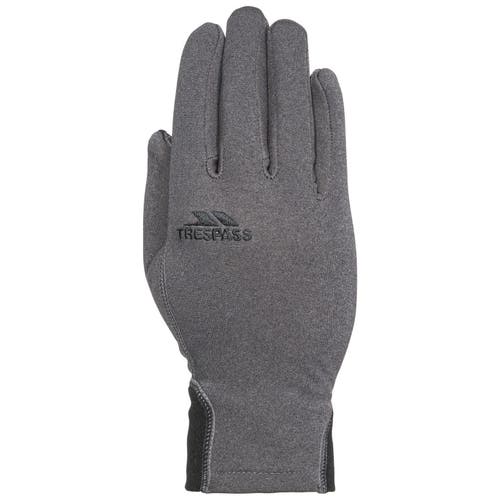 Trespass Gender Inclusive Atherton Gloves In Carbon Marl