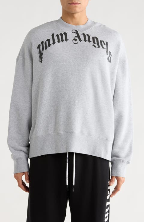 Curved Logo Graphic Sweatshirt