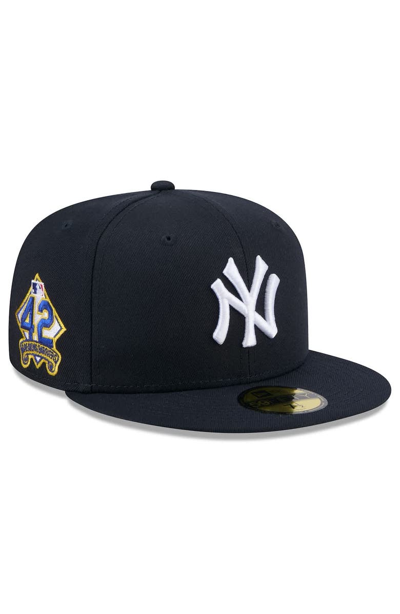 New Era Men's New Era  Navy New York Yankees 2025 Jackie Robinson Day 59FIFTY Fitted Hat, Main, color, 