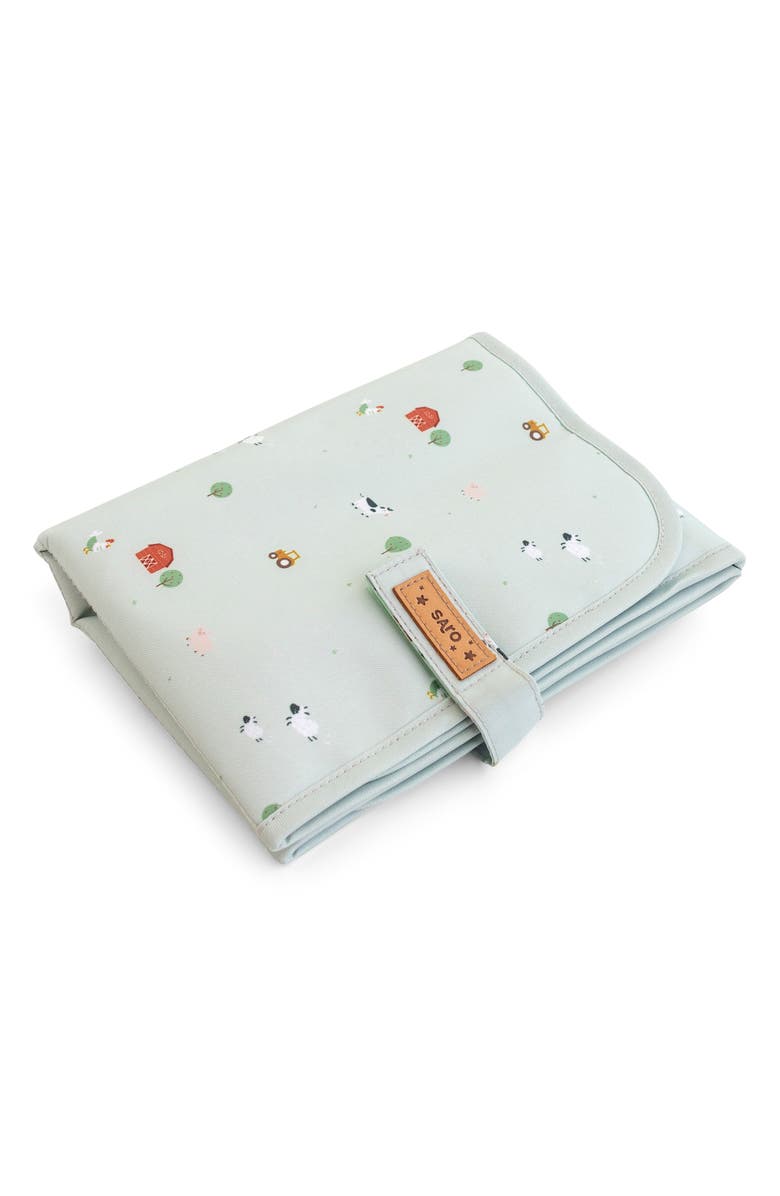 KALENCOM Easy Clean Changing Mat, Alternate, color, Funny Farm