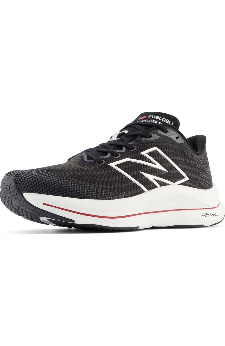New Balance FuelCell Walker Elite Sneaker, Alternate, color, Black/ Team Red