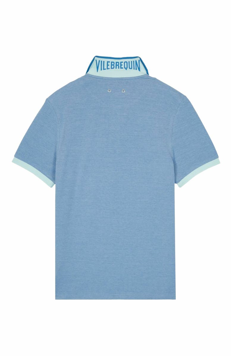 Vilebrequin Men's Cotton Two Tone Pique Polo Shirt, Alternate, color, 