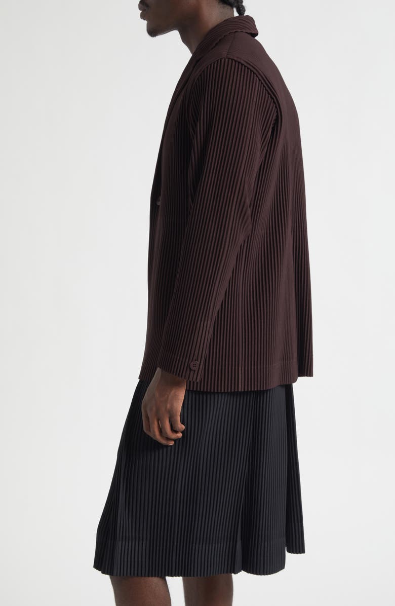 Homme Plissé Issey Miyake Tailored Pleats 2 Sport Coat, Alternate, color, 18-Egg Plant Black
