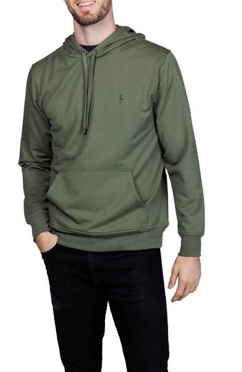 Tailorbyrd Fleece Hoodie In Green